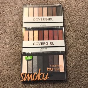 Covergirl Smoky, Sunset & Nudes Eyeshadow Palettes